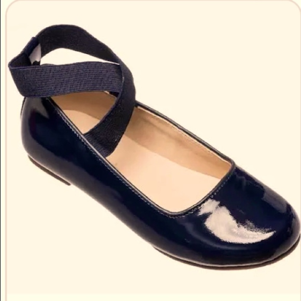 Elephantito black patent flats